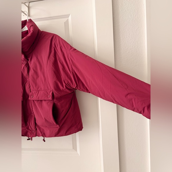 Free People Packable Raspberry Oversized Puffer Jacket - Picture 4 of 9